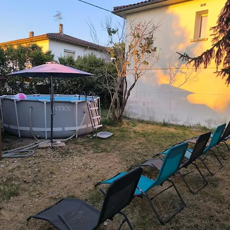 בית נופש Maison 3 Au Calme Avec Piscine וילנב-סור-לו